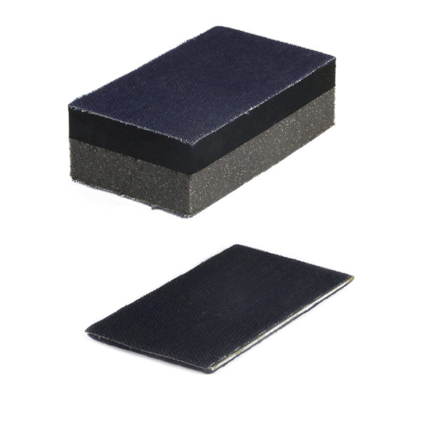 219A Double hardness hand-block with rigid base