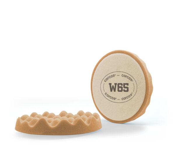 106F4 Tampone W65 Tabacco bugnato a velour ridotto