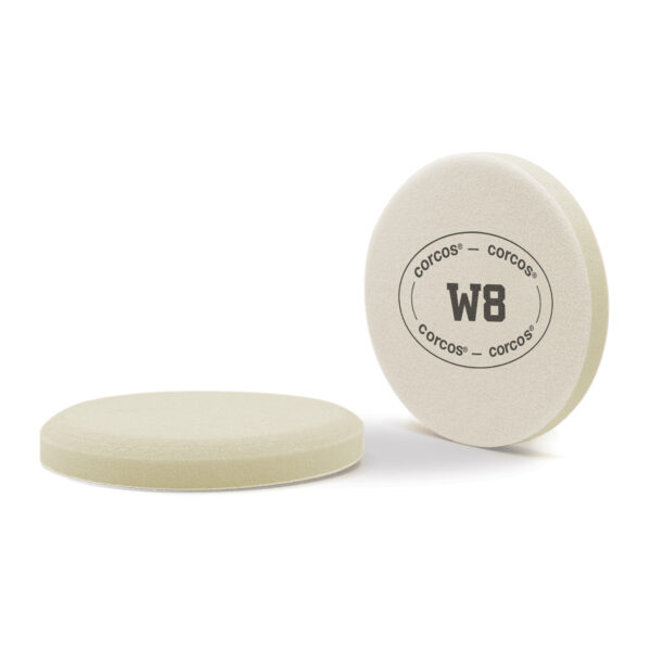 107A2 Tampone W8 Bianco smussato basso
