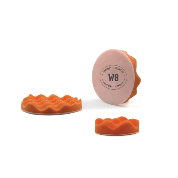 109 Mini tampone W8 Arancio Bugnato sagomato
