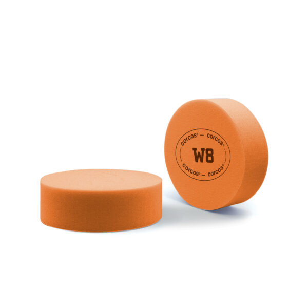 110A Tampone per lucidatura W8 Arancio senza velour